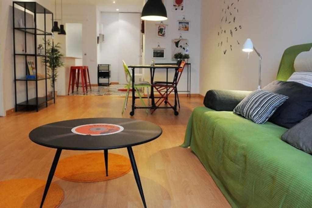 Calm Modern Apartment Barcellona Esterno foto