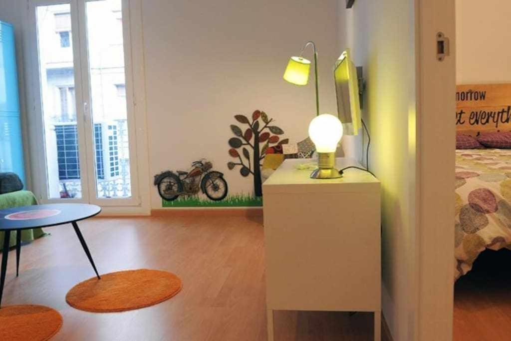Calm Modern Apartment Barcellona Esterno foto
